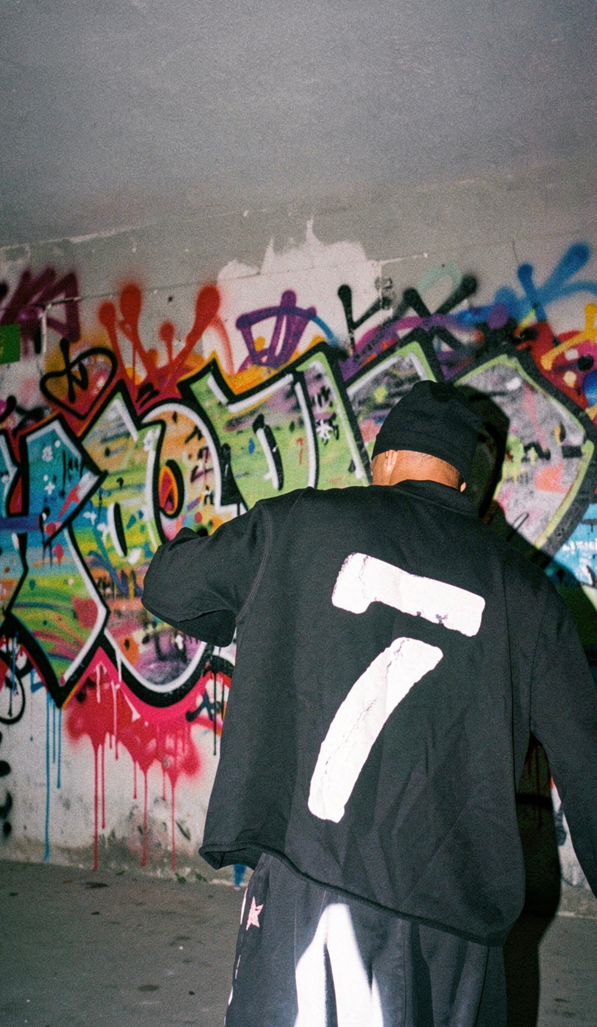 Raw Edge Baggy Long Sleeve