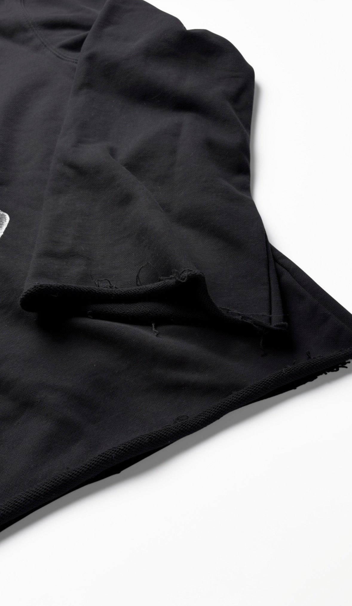 Raw Edge Baggy Long Sleeve