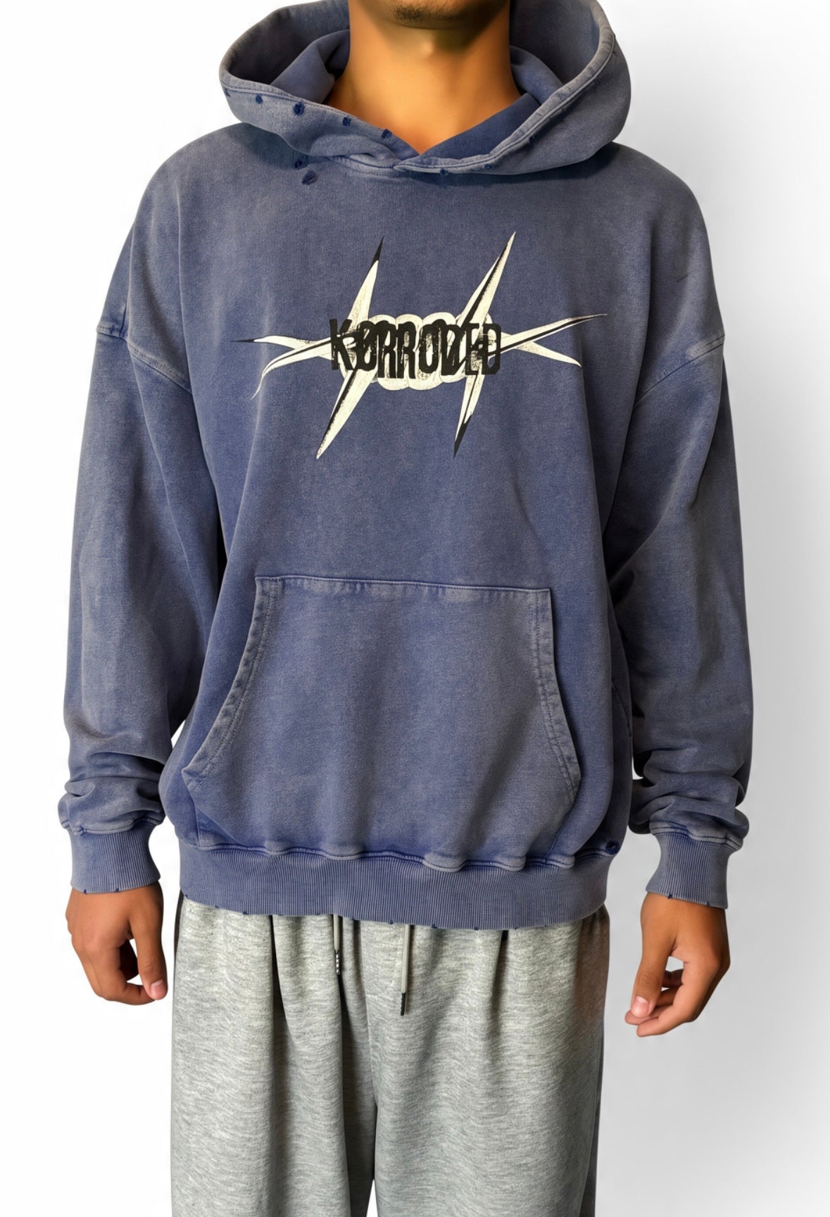 Korroded "Icon" Barbed Hoodie