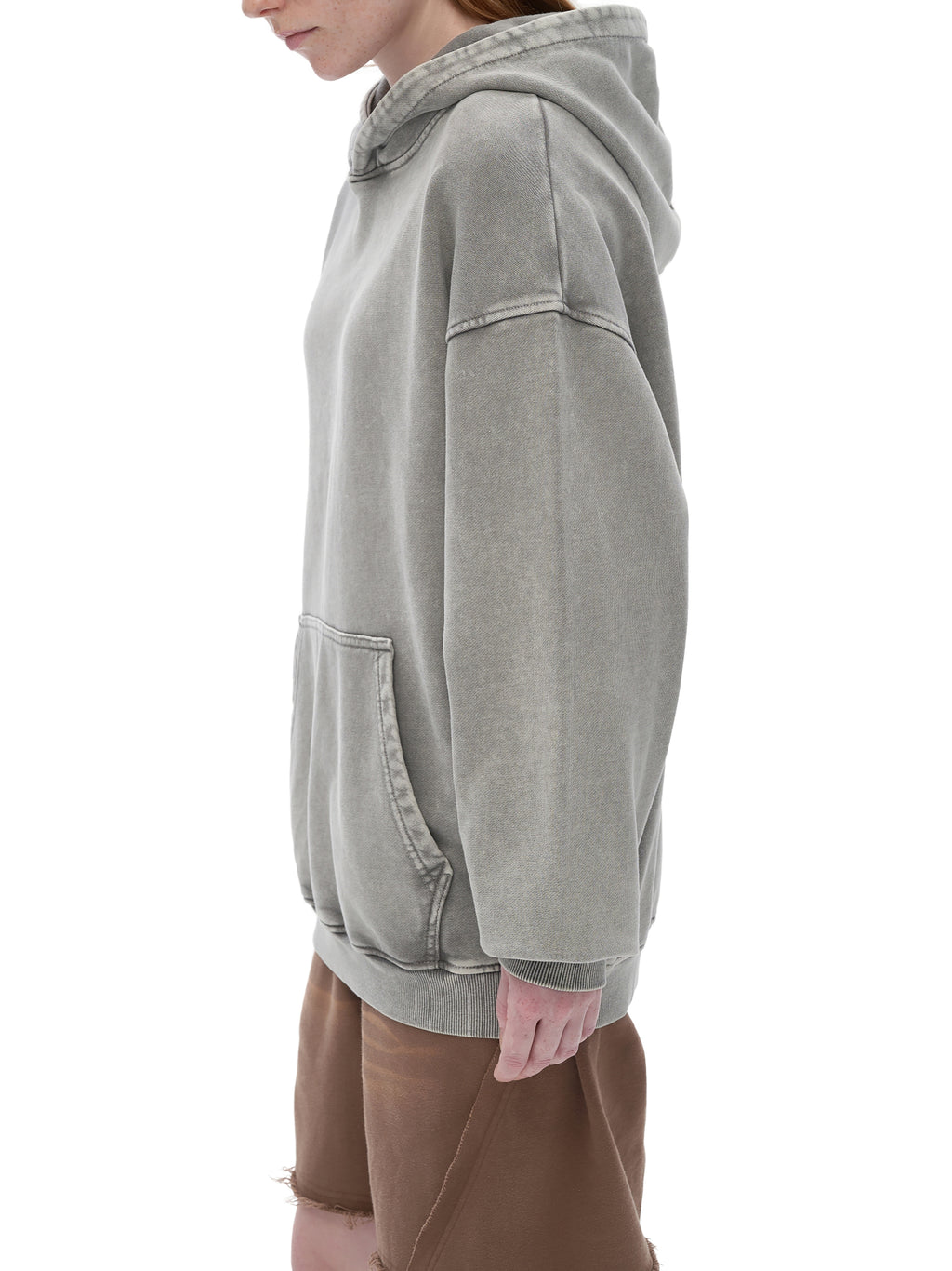Korroded Washed Cotton Hoodie